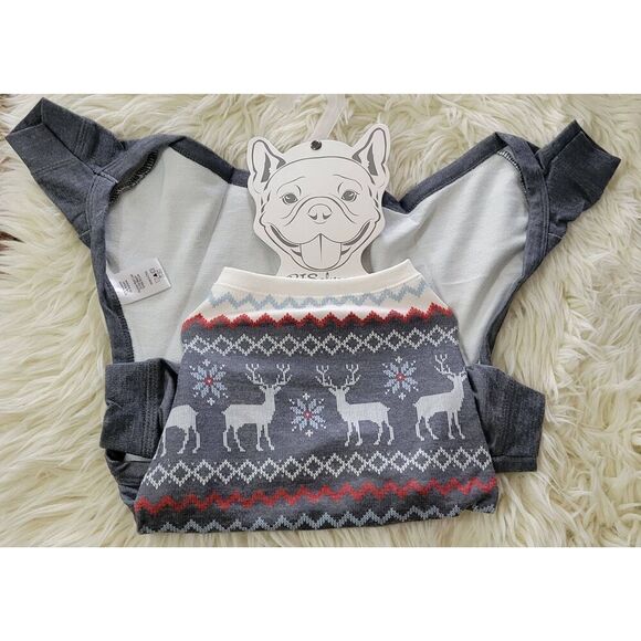 P.J. Salvage Dog Pajamas Fair Isle Size L - Picture 1 of 5